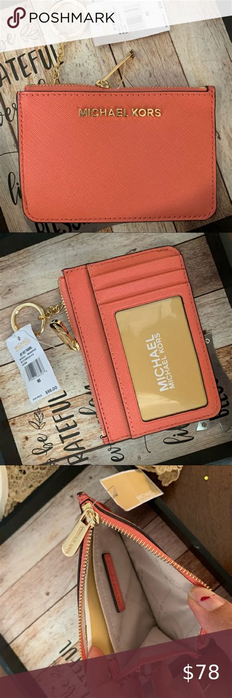 mk keychain wallet|michael kors coin purse wallet.